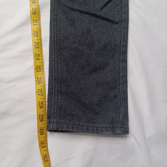 Regal Exchange Men's Size 32 Black Straight Leg Denim Moto Jean's - Picture 7 of 12